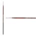 Escoda Versatil Synthetic Kolinsky Long Handle Brush Round Pointed #1