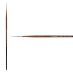 Escoda Versatil Synthetic Kolinsky Long Handle Brush Round Pointed #2