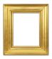 Artisan Frame 11x14in Gold European Style Frame