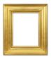 Artisan Frame 12x16in Gold European Style Frame