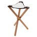 European Folding Luxury Travel Stool, 21" high