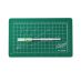 Excel Precision 5.5" x 9.5" Green Cutting Mat + K1 Knife Set