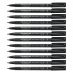 Staedtler Lumocolor Permanent Pens Fine #F318 - Black, 0.06mm (Box of 12)