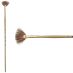 Princeton Imperial Series 6600 Synthetic Mongoose Brush - Fan, Long Handle, Size 4