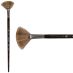 Princeton Pro Series 6000 Synthetic Brush - Fan, Long Handle, Size 6
