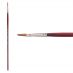 Princeton Velvetouch Synthetic Long Handle Series 3900 Brush, Filbert Size #4