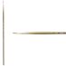 Princeton Imperial Series 6600 Synthetic Mongoose Brush - Filbert, Long Handle, Size 0