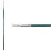 Princeton Ashley Series 5200 Natural Bristle Brush - Filbert, Long Handle, Size 2