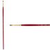 Princeton Heritage Series 4000 Synthetic Sable Brush - Filbert, Long Handle, Size 4