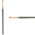 Princeton Lauren Series 4350 Golden Synthetic Brush - Filbert, Short Handle, Size 4