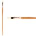 Princeton Refine Series 5400 Natural Bristle Brush - Filbert, Long Handle, Size 4