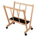 Creative Mark Firenze Large Wood Print Rack Natural Beech