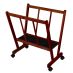 Creative Mark Firenze Large Wood Print Rack Dutch Mahogany