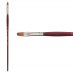 Princeton Velvetouch Synthetic Long Handle Series 3900 Brush, Flat Size #10