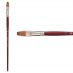 Princeton Velvetouch Synthetic Long Handle Series 3900 Brush, Flat Size #16