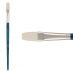 Berlin Synthetic Long-Handle Acrylic Brush, Flat Size #20