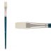 Berlin Synthetic Long-Handle Acrylic Brush, Flat Size #22