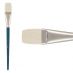 Berlin Synthetic Long-Handle Acrylic Brush, Flat Size #36