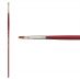 Princeton Velvetouch Synthetic Long Handle Series 3900 Brush, Flat Size #4
