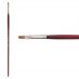 Princeton Velvetouch Synthetic Long Handle Series 3900 Brush, Flat Size #6