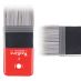 Princeton Redline Series 6700 Brush - Flat Paddle, Short Handle, Size 2"
