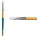 Princeton Snap! Series 9850 White Synthetic Brush - Flat Shader, Short Handle, Size 10