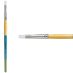 Princeton Snap! Series 9850 White Synthetic Brush - Flat Shader, Short Handle, Size 6
