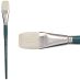 Princeton Ashley Series 5200 Natural Bristle Brush - Flat, Long Handle, Size 16