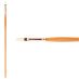 Princeton Refine Series 5400 Natural Bristle Brush - Flat, Long Handle, Size 2