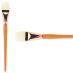 Princeton Refine Series 5400 Natural Bristle Brush - Flat, Long Handle, Size 20