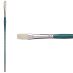 Princeton Ashley Series 5200 Natural Bristle Brush - Flat, Long Handle, Size 6