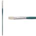 Princeton Ashley Series 5200 Natural Bristle Brush - Flat, Long Handle, Size 8