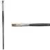 Princeton Kolinsky Sable Series 7050 Brush - Flat, Short Handle, Size 8