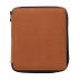 Global Arts Genuine Leather Pencil Case - Brown