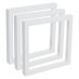 Gotham White Deep, 4"x4" Frame - 1-5/8" Deep (Box of 3)