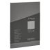 Fabriano EcoQua+ Notebook 8.3 x 11.7" Dot Grid Glue-Bound Grey