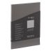 Fabriano EcoQua+ Notebook 5.8 x 8.3" Dot Grid Glue-Bound Grey