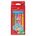 Faber-Castell GRIP Watercolor EcoPencils Set of 12 - Assorted Colors