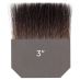 Gilders Tip Natural Squirrel Brush Single Thick 3 Inch
