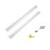 Hangman 18" Z-Hanger Pair + Screws w/ Poster Clip