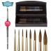 da Vinci Exclusive Set of 8 Harbin Kolinsky Rounds + Free Colineo #6