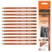 General's Charcoal Pencil - Hard, HB (Box of 12)