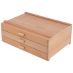 HG Art Concepts Art Supply 3 Drawer Storage Deluxe Paint & Brush Chest