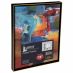 Illusions Aluminum Floater Frame, 16" x 20" Black/Gold - 7/8" Deep