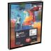 Illusions Aluminum Floater Frame, 16" x 20" Black/Silver - 7/8" Deep