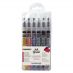 Sennelier Iridescent Colors, Watercolor Ink Brush Set of 6
