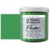 Lefranc Bourgeois Flashe Vinyl Paint - Brilliant Green, 125 ml Jar
