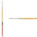Princeton Snap! Series 9650 Golden Taklon Brush - Liner, Short Handle, Size 2