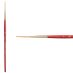 Princeton Heritage Series 4050 Synthetic Sable Brush - Liner, Short Handle, Size 4