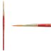 Princeton Heritage Series 4050 Synthetic Sable Brush - Liner, Short Handle, Size 6